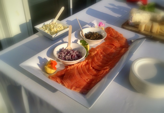 Nova Smoked Salmon Filet Platter