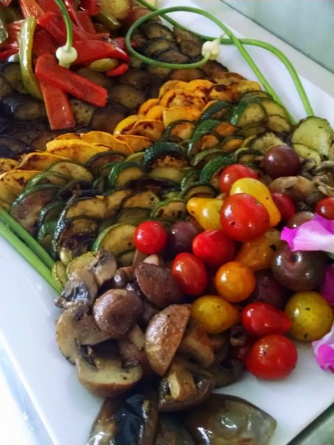 Wood Roasted Fresh Vegetables